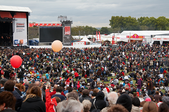 La fête de l'Humanité