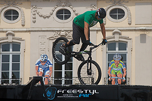 Démonstration de free style BMX