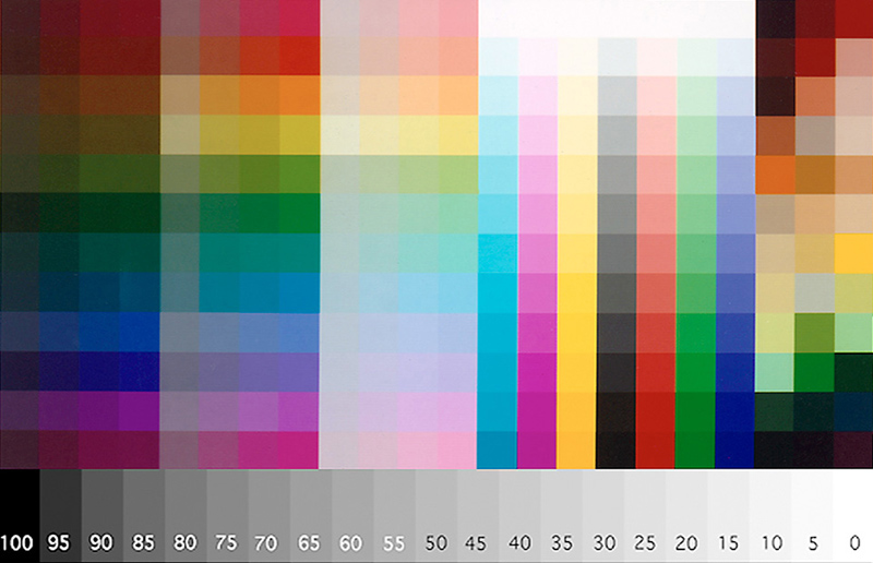 mire calibration couleur